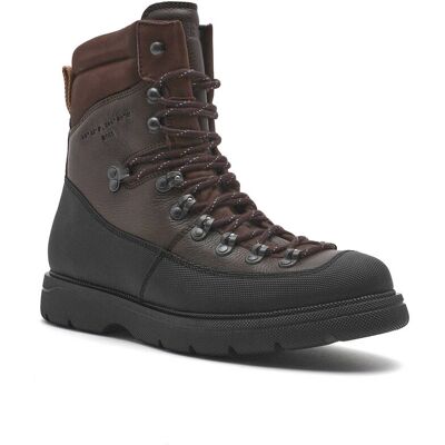 Boss BLACK Skórzane buty trekkingowe Jacob_Boot_grrb brązowy 41 Boss BLACK Skórzane buty trekkingowe Jacob_Boot_grrb brązowy 41