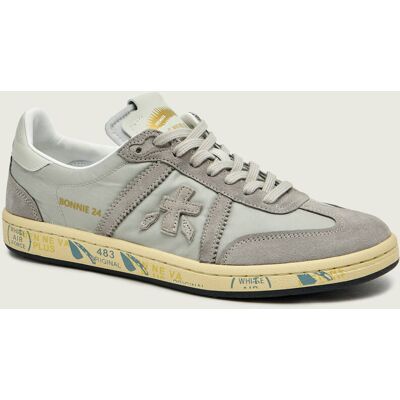Premiata Skórzane sneakersy BONNIE szary 40 Premiata Skórzane sneakersy BONNIE szary 40