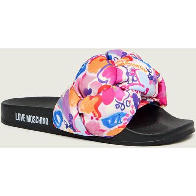 Love Moschino Klapki multikolor 38 Love Moschino Klapki multikolor 38