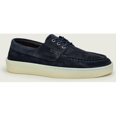 Boss BLACK Mokasyny Randal zamsz granatowy 44 Boss BLACK Mokasyny Randal zamsz granatowy 44