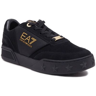 EA7 Sneakersy zamsz czarny 41 EA7 Sneakersy zamsz czarny 41