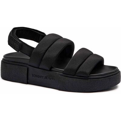 Tommy Jeans Sandały czarny 39 Tommy Jeans Sandały czarny 39