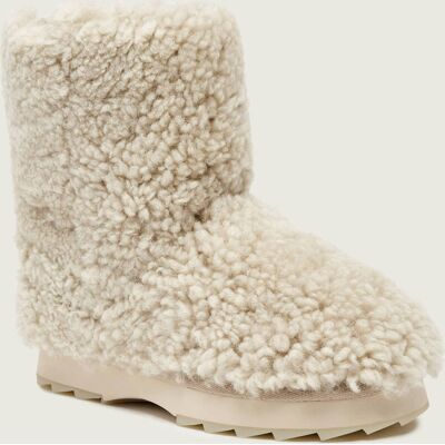 Emu Australia Śniegowce Sharky Lo Teddy shearling ecru 36 Emu Australia Śniegowce Sharky Lo Teddy shearling ecru 36