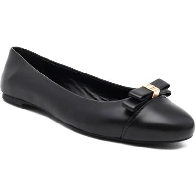 Michael Kors Skórzane baleriny ANDREA czarny 36 Michael Kors Skórzane baleriny ANDREA czarny 36