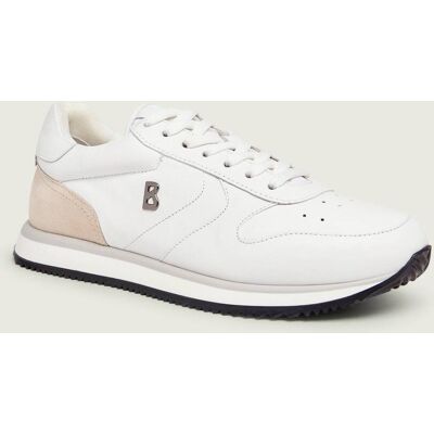 Bogner Skórzane sneakersy RENO 1 zamsz biały 45 Bogner Skórzane sneakersy RENO 1 zamsz biały 45