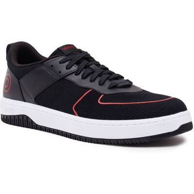 HUGO Sneakersy Kilian_Tenn_knpu czarny 43 HUGO Sneakersy Kilian_Tenn_knpu czarny 43