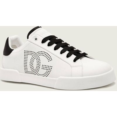 Dolce & Gabbana Skórzane sneakersy biały 45 Dolce & Gabbana Skórzane sneakersy biały 45