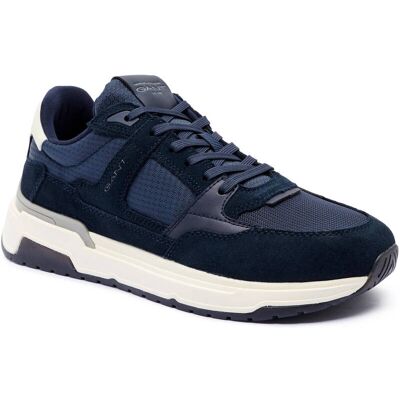 Gant Skórzane sneakersy Jeuton granatowy 40 Gant Skórzane sneakersy Jeuton granatowy 40