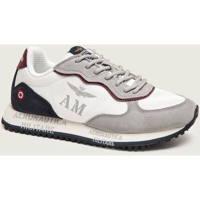 Aeronautica Militare Sneakersy zamsz biały 40 Aeronautica Militare Sneakersy zamsz biały 40