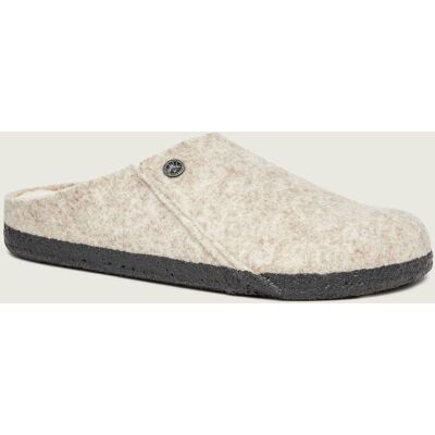 Birkenstock Mule Zermatt Shearling z dodatkiem wełny regular fit beżowy 42 Birkenstock Mule Zermatt Shearling z dodatkiem wełny regular fit beżowy 42