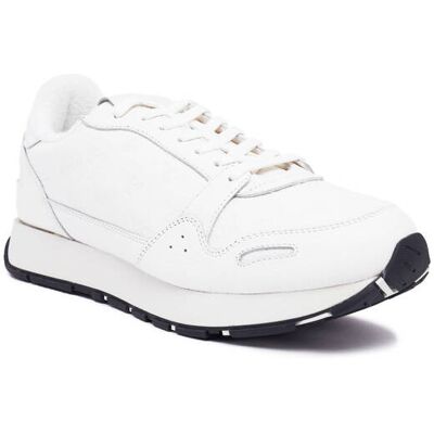 Giorgio Armani Emporio Armani Skórzane sneakersy biały 42 Giorgio Armani Emporio Armani Skórzane sneakersy biały 42
