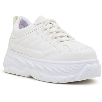 HUGO Sneakersy JODENE z dodatkiem skóry biały 41 HUGO Sneakersy JODENE z dodatkiem skóry biały 41