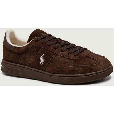 Polo Ralph Lauren Sneakersy BEDFORD zamsz brązowy 43 Polo Ralph Lauren Sneakersy BEDFORD zamsz brązowy 43