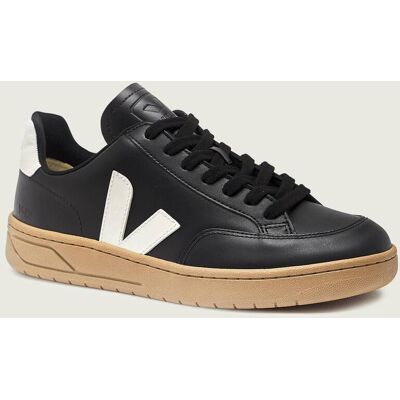 VEJA Skórzane sneakersy V-12 czarny 44 VEJA Skórzane sneakersy V-12 czarny 44
