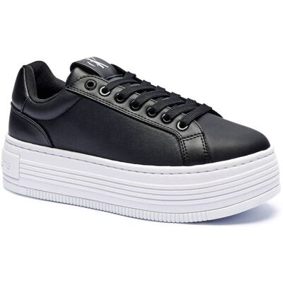 Calvin Klein Jeans Skórzane sneakersy czarny 41 Calvin Klein Jeans Skórzane sneakersy czarny 41