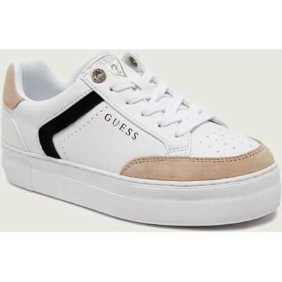 Guess Sneakersy Gilax2 zamsz biały 39 Guess Sneakersy Gilax2 zamsz biały 39