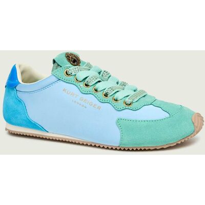 Kurt Geiger Sneakersy ISLINGTON zamsz niebieski 40 Kurt Geiger Sneakersy ISLINGTON zamsz niebieski 40