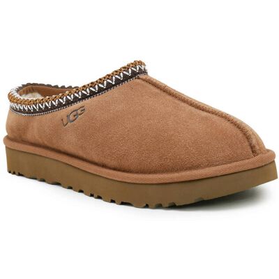 UGG Mule W TASMAN z dodatkiem wełny zamsz brązowy 37 UGG Mule W TASMAN z dodatkiem wełny zamsz brązowy 37