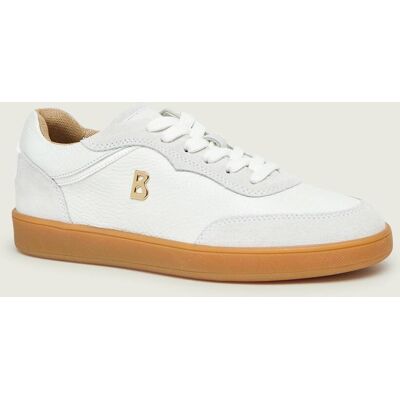 Bogner Skórzane sneakersy Verona1 zamsz biały 37 Bogner Skórzane sneakersy Verona1 zamsz biały 37