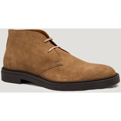 Boss BLACK Buty wysokie Calev_Desb_sdfb zamsz beżowy 40 Boss BLACK Buty wysokie Calev_Desb_sdfb zamsz beżowy 40