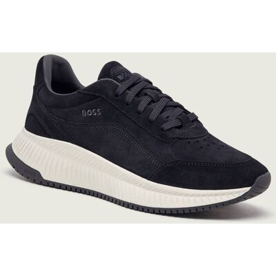 Boss BLACK Sneakersy TTNM EVO_Runn_sdwxbr zamsz granatowy 42 Boss BLACK Sneakersy TTNM EVO_Runn_sdwxbr zamsz granatowy 42