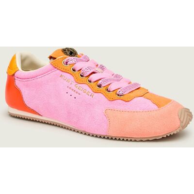 Kurt Geiger Sneakersy ISLINGTON zamsz różowy 37 Kurt Geiger Sneakersy ISLINGTON zamsz różowy 37