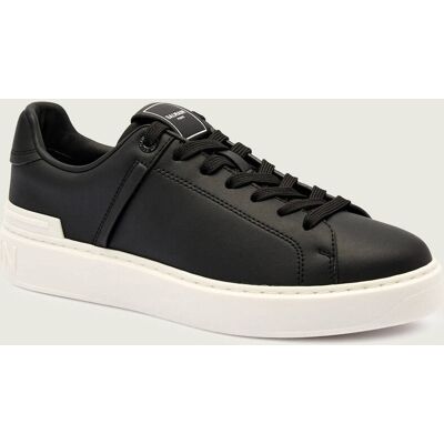 Balmain Skórzane sneakersy czarny 37 Balmain Skórzane sneakersy czarny 37