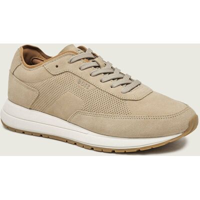 Boss BLACK Sneakersy Vinston_Runn_sdpf zamsz beżowy 41 Boss BLACK Sneakersy Vinston_Runn_sdpf zamsz beżowy 41