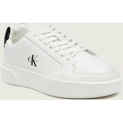 Calvin Klein Skórzane sneakersy CHUNKY biały 38 Calvin Klein Skórzane sneakersy CHUNKY biały 38