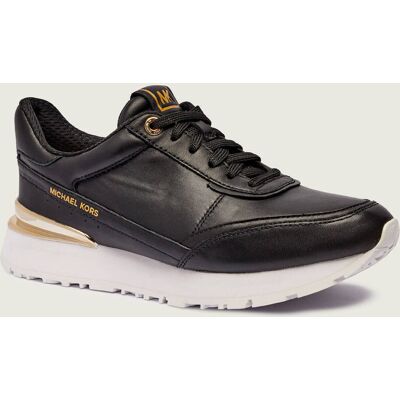 Michael Kors Skórzane sneakersy Nova czarny 38,5 Michael Kors Skórzane sneakersy Nova czarny 38,5