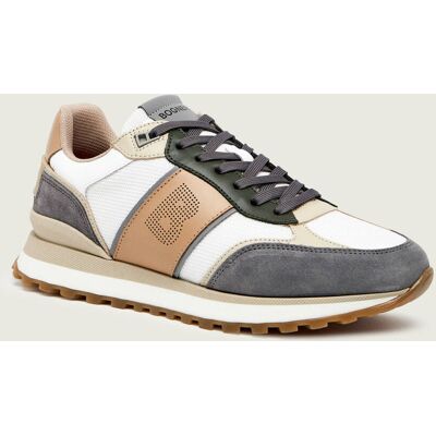 Bogner Skórzane sneakersy NEWPORT 8A zamsz szary 45 Bogner Skórzane sneakersy NEWPORT 8A zamsz szary 45