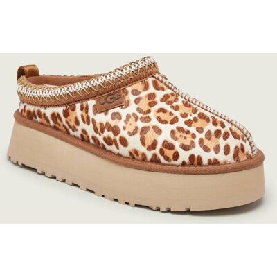 UGG Skórzane mule W TAZZ PLAINS z dodatkiem wełny beżowy 37 UGG Skórzane mule W TAZZ PLAINS z dodatkiem wełny beżowy 37