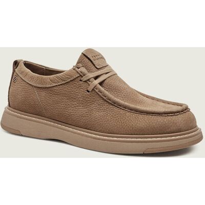 Tommy Hilfiger Skórzane półbuty beżowy 44 Tommy Hilfiger Skórzane półbuty beżowy 44