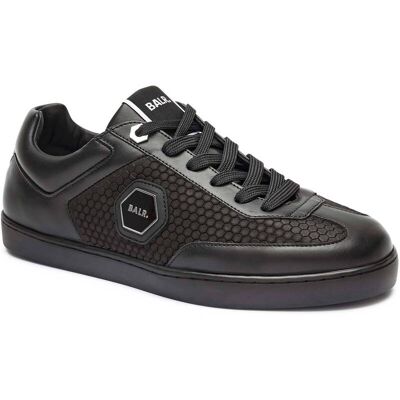 BALR. Skórzane sneakersy Q-Series czarny 41 BALR. Skórzane sneakersy Q-Series czarny 41
