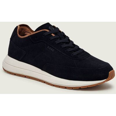 Boss BLACK Sneakersy Vinston_Runn_sdpf zamsz granatowy 42 Boss BLACK Sneakersy Vinston_Runn_sdpf zamsz granatowy 42