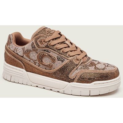 Coach Sneakersy SOHO zamsz brązowy 37 Coach Sneakersy SOHO zamsz brązowy 37