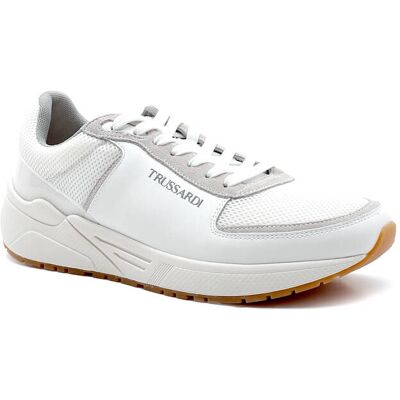Trussardi Sneakersy NOTOS biały 41 Trussardi Sneakersy NOTOS biały 41