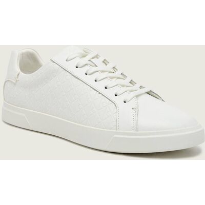 Calvin Klein Sneakersy z dodatkiem skóry biały 39 Calvin Klein Sneakersy z dodatkiem skóry biały 39