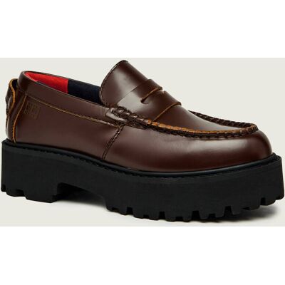 Tommy Jeans Skórzane loafersy ARCHIVE ''01 brązowy 37 Tommy Jeans Skórzane loafersy ARCHIVE ''01 brązowy 37