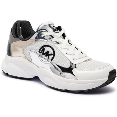 Michael Kors Sneakersy SAMI TRAINER biały 38,5 Michael Kors Sneakersy SAMI TRAINER biały 38,5