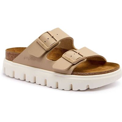 Birkenstock Klapki Arizona Chunky Birkenstock x Papillio narrow fit brązowy 37 Birkenstock Klapki Arizona Chunky Birkenstock x Papillio narrow fit brązowy 37