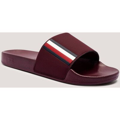 Tommy Hilfiger Klapki CORPORATE bordowy 43 Tommy Hilfiger Klapki CORPORATE bordowy 43