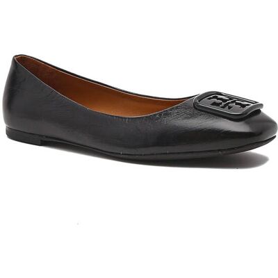 TORY BURCH Skórzane baleriny Georgia czarny 41 TORY BURCH Skórzane baleriny Georgia czarny 41