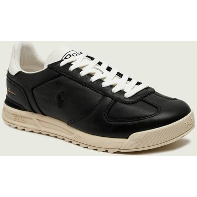 Polo Ralph Lauren Skórzane sneakersy VARICK czarny 42 Polo Ralph Lauren Skórzane sneakersy VARICK czarny 42