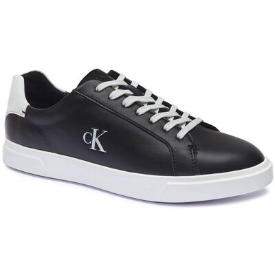 Calvin Klein Skórzane sneakersy LOW PRO CUPS czarny 36 Calvin Klein Skórzane sneakersy LOW PRO CUPS czarny 36