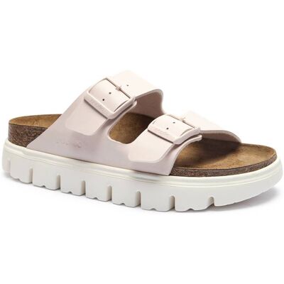 Birkenstock Klapki Arizona Chunky BF Birkenstock x Papillio narrow fit z dodatkiem skóry pudrowy róż 39 Birkenstock Klapki Arizona Chunky BF Birkenstock x Papillio narrow fit z dodatkiem skóry pudrowy róż 39