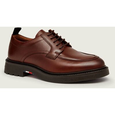 Tommy Hilfiger Skórzane derby brązowy 45 Tommy Hilfiger Skórzane derby brązowy 45