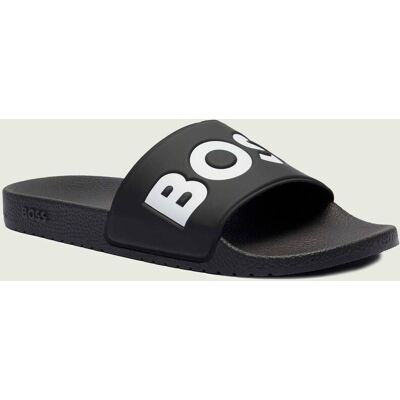 Boss BLACK Klapki Aryeh_Slid czarny 45 Boss BLACK Klapki Aryeh_Slid czarny 45