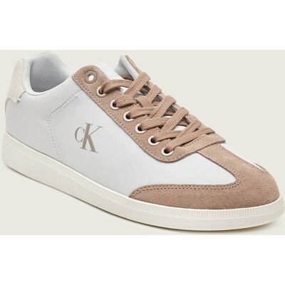 Calvin Klein Sneakersy LOW CUPSOLE zamsz beżowy 40 Calvin Klein Sneakersy LOW CUPSOLE zamsz beżowy 40
