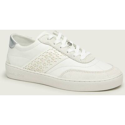 Michael Kors Skórzane sneakersy KAYCEE biały 38,5 Michael Kors Skórzane sneakersy KAYCEE biały 38,5